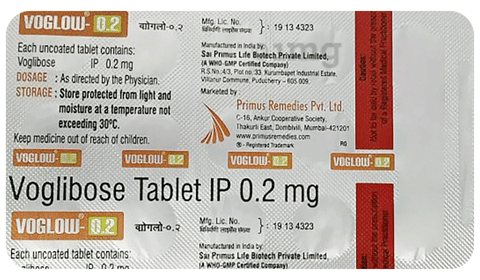 Voglow 0.2mg Tablet image