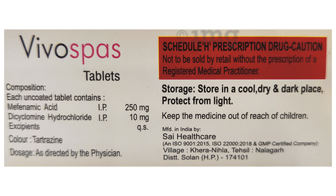 Vivospas Tablet image Vivospas Tablet image