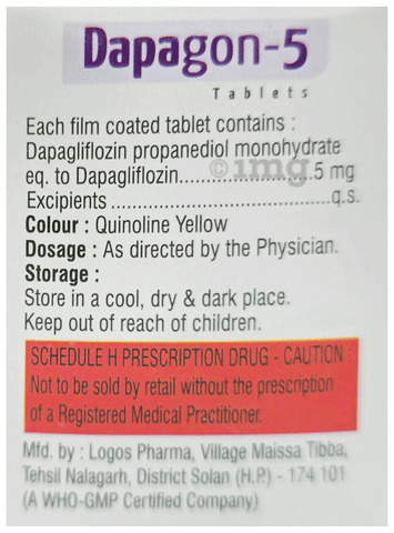 Dapagon 5 Tablet image