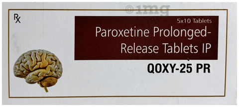 Qoxy 25 PR Tablet image Qoxy 25 PR Tablet image