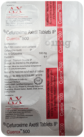 Cuerox 500 Tablet image Cuerox 500 Tablet image