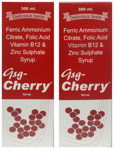 Gsg Cherry Syrup (300ml Each) image