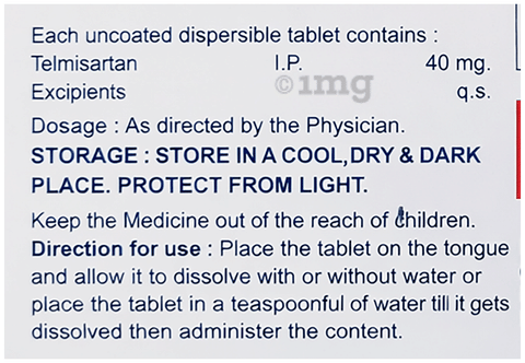 Telvamix 40 Tablet DT image Telvamix 40 Tablet DT image