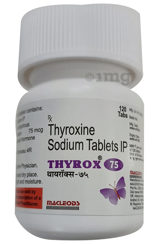 Thyrox 75 Tablet image