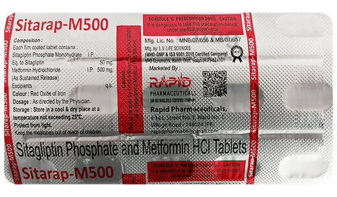 Sitarap-M 500 Tablet image Sitarap-M 500 Tablet image