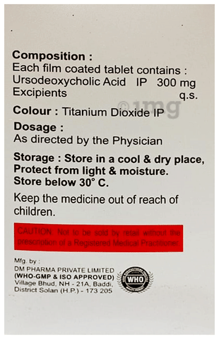 Ursodeep 300 Tablet image Ursodeep 300 Tablet image
