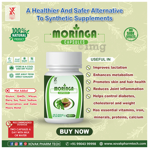 Pharmtech Moringa Capsule image Pharmtech Moringa Capsule image
