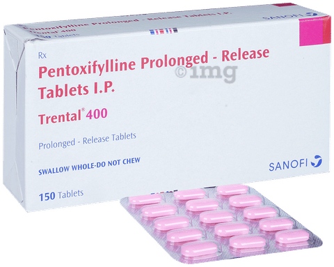 Trental 400 Tablet PR image Trental 400 Tablet PR image