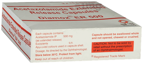 Diamox ER 500 Capsule image Diamox ER 500 Capsule image