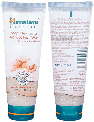 Apricot face 2025 wash
