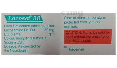 Lacoset 50 Tablet image