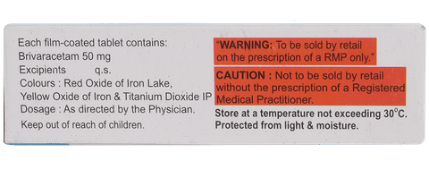 Brivapride 50mg Tablet image Brivapride 50mg Tablet image