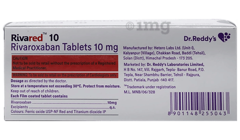 RIVAred 10 Tablet image RIVAred 10 Tablet image