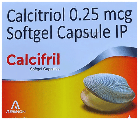 Calcifril Softgel Capsule image Calcifril Softgel Capsule image