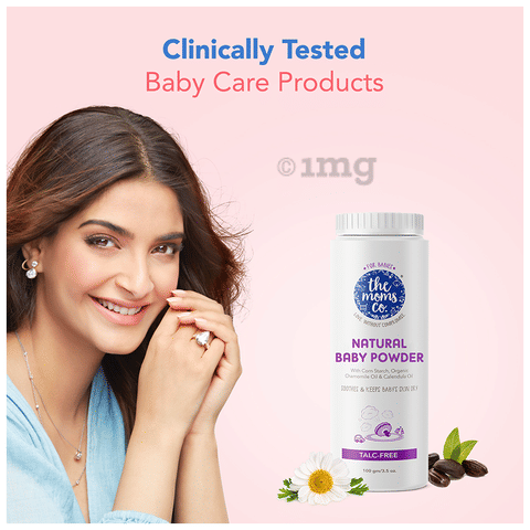 The Moms Natural Baby Powder Talc Free: Buy bottle of gm
