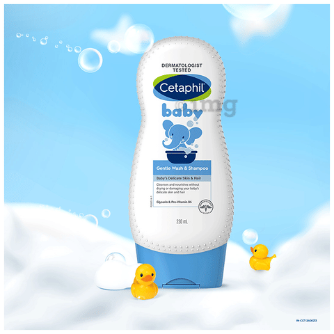 Cetaphil Baby Gentle Wash Shampoo With Glycerin Pro-Vitamin