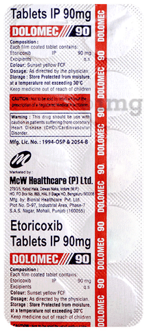 Dolomec 90 Tablet