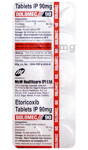 Dolomec 90 Tablet image