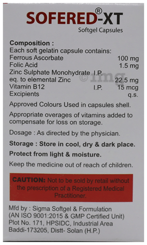 Sofered-XT Softgel Capsule