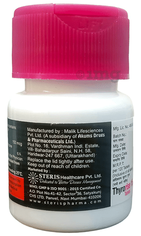 Thyrorise 150mcg Tablet image