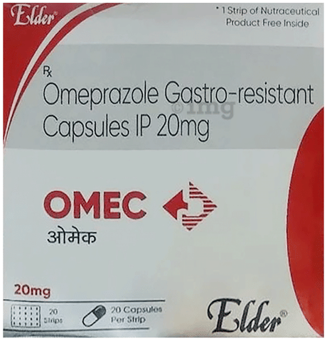 Omec 20mg Capsule image Omec 20mg Capsule image