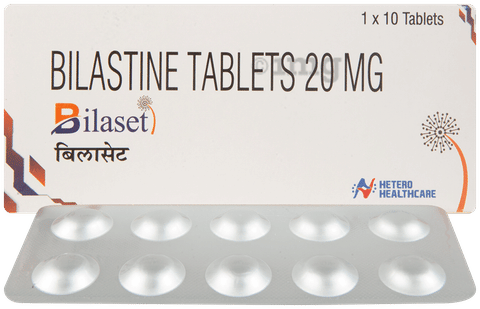 Bilaset 20mg Tablet image Bilaset 20mg Tablet image