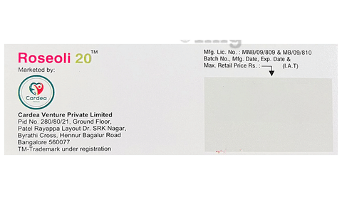 Roseoli 20 Tablet image