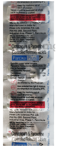 Paroxa Plus Tablet CR image Paroxa Plus Tablet CR image