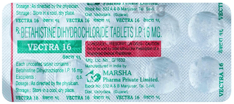 Vectra 16mg Tablet image