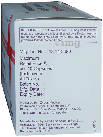 Atorva Asp 75 Capsule image