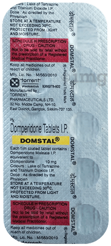 Domstal 10mg Tablet image