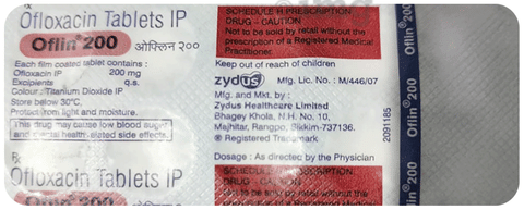 Oflin 200 Tablet image