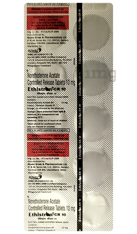 Ethistron CR 10 Tablet image Ethistron CR 10 Tablet image
