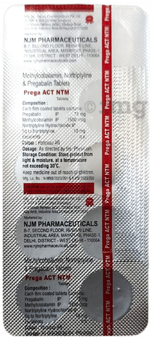 Prega Act NTM Tablet image