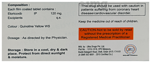 Medycoxib 120 Tablet