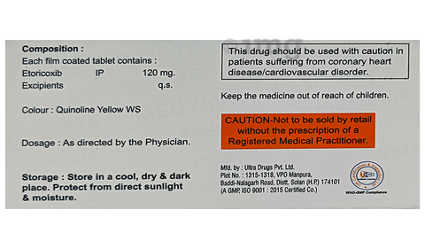 Medycoxib 120 Tablet image Medycoxib 120 Tablet image