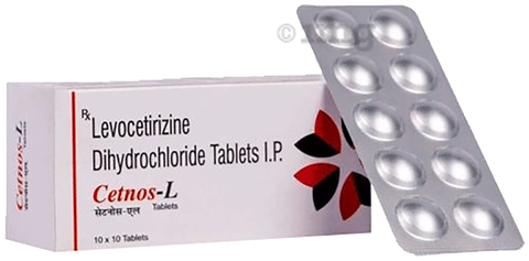 Cetnos L 5mg Tablet image Cetnos L 5mg Tablet image