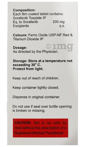 Sorafgen 200 Tablet image Sorafgen 200 Tablet image