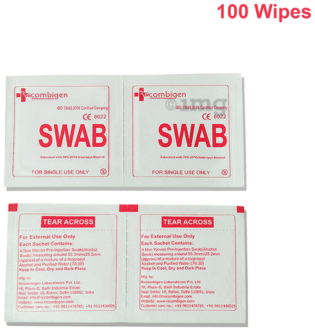 Alcohol cheap swabs india