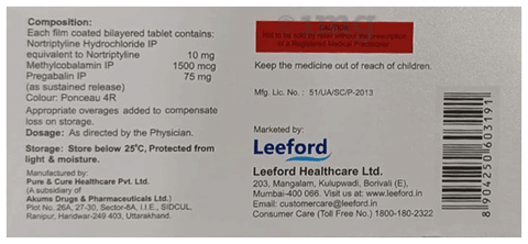 Pregabanyl NTM Tablet