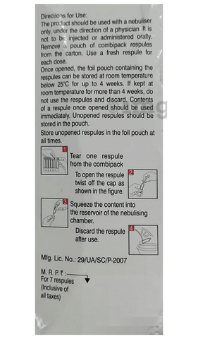 Formonide 0.5mg Respules 2ml image