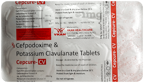 Cepcure-CV Tablet image