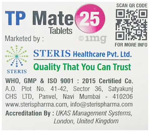 TP Mate 25 Tablet image TP Mate 25 Tablet image