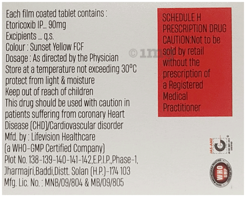 Etostruct 90 Tablet image Etostruct 90 Tablet image