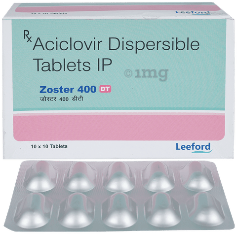 Zoster 400mg Tablet DT image