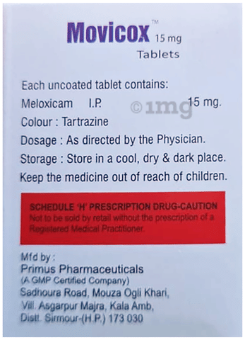 मोविकोक्स 15mg टैबलेट image मोविकोक्स 15mg टैबलेट image