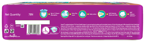 Pampers active baby large 78 price sales