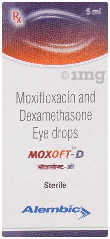 Moxoft D Eye Drop image