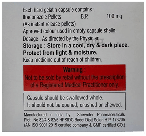 Candizit 100 Capsule image