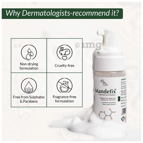Fixderma Mandefix Foaming Face Cleanser image Fixderma Mandefix Foaming Face Cleanser image